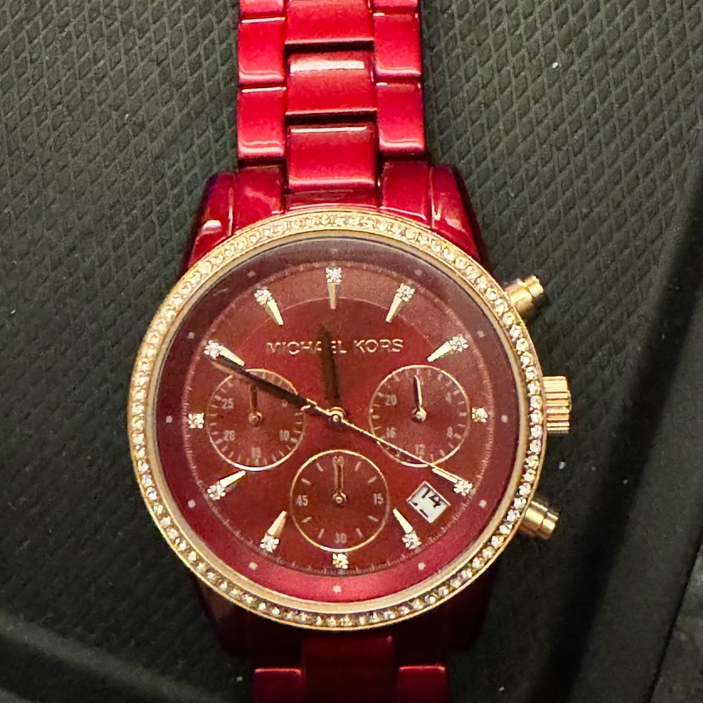 Michael Kors Radiant Red Women's Watch